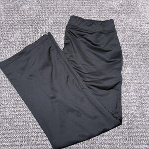 Nike Track Pants‎ Womens Large Black Straight Vintage Y2k Fit Dry